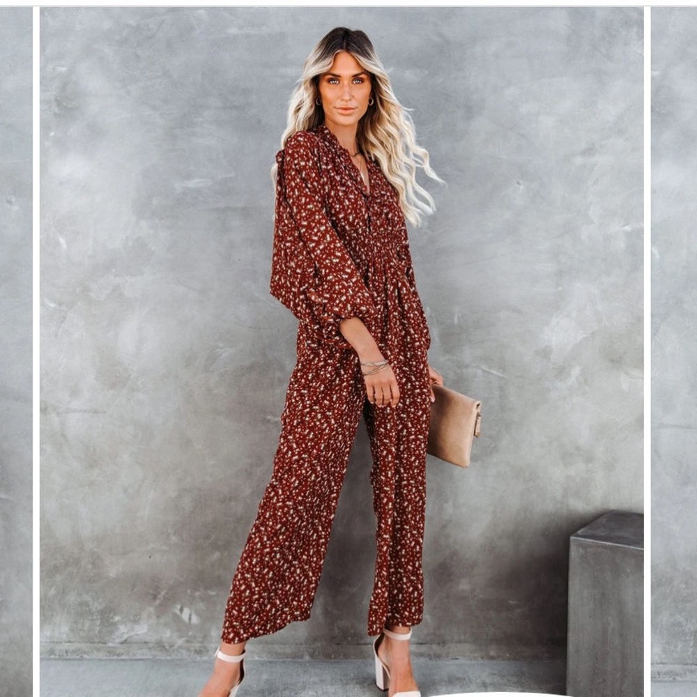 Vici jumpsuit 😍 Valentine’s Day look!❤️❤️